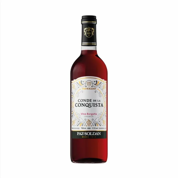 Conde de la Conquista, Vino Borgoña semiseco